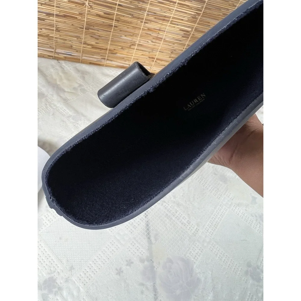 LAUREN RALPH LAUREN barnes-bo-rai Lauren Nav Matte Rubber Size 10 B